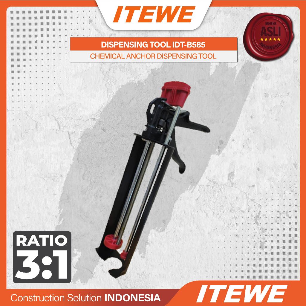 ITEWE DISPENSING TOOL 585ML IDT-B585 FISCHER, WURTH