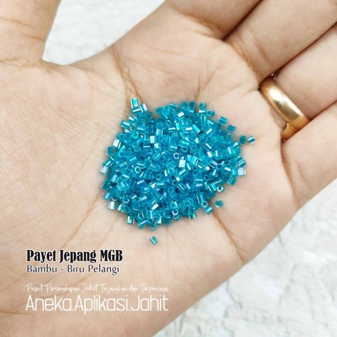 50 GRAM PAYET JEPANG MGB BAMBU PASIR 322 BIRU PELANGI