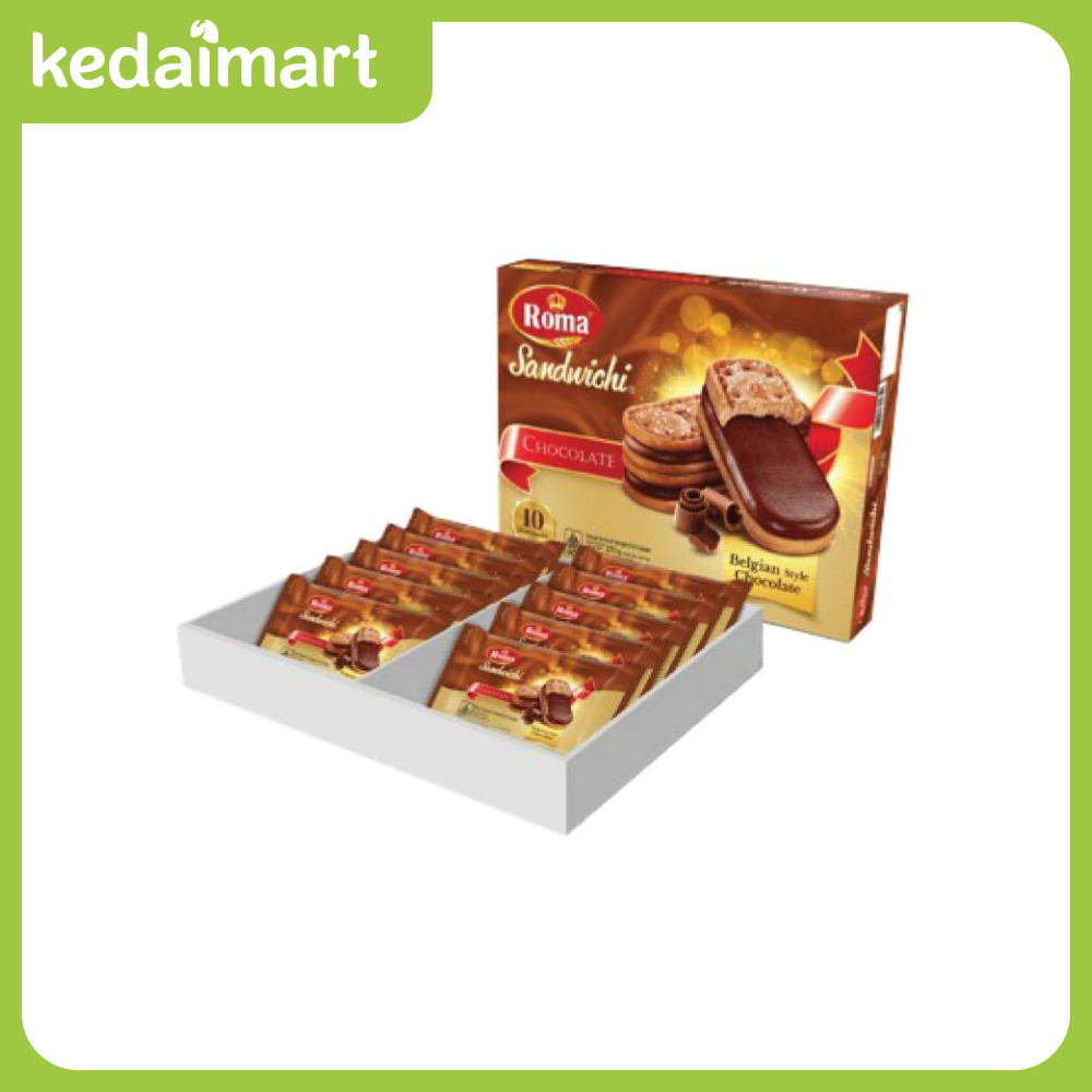 

Roma Sandwichi Biskuit Cokelat Box 240 Gram