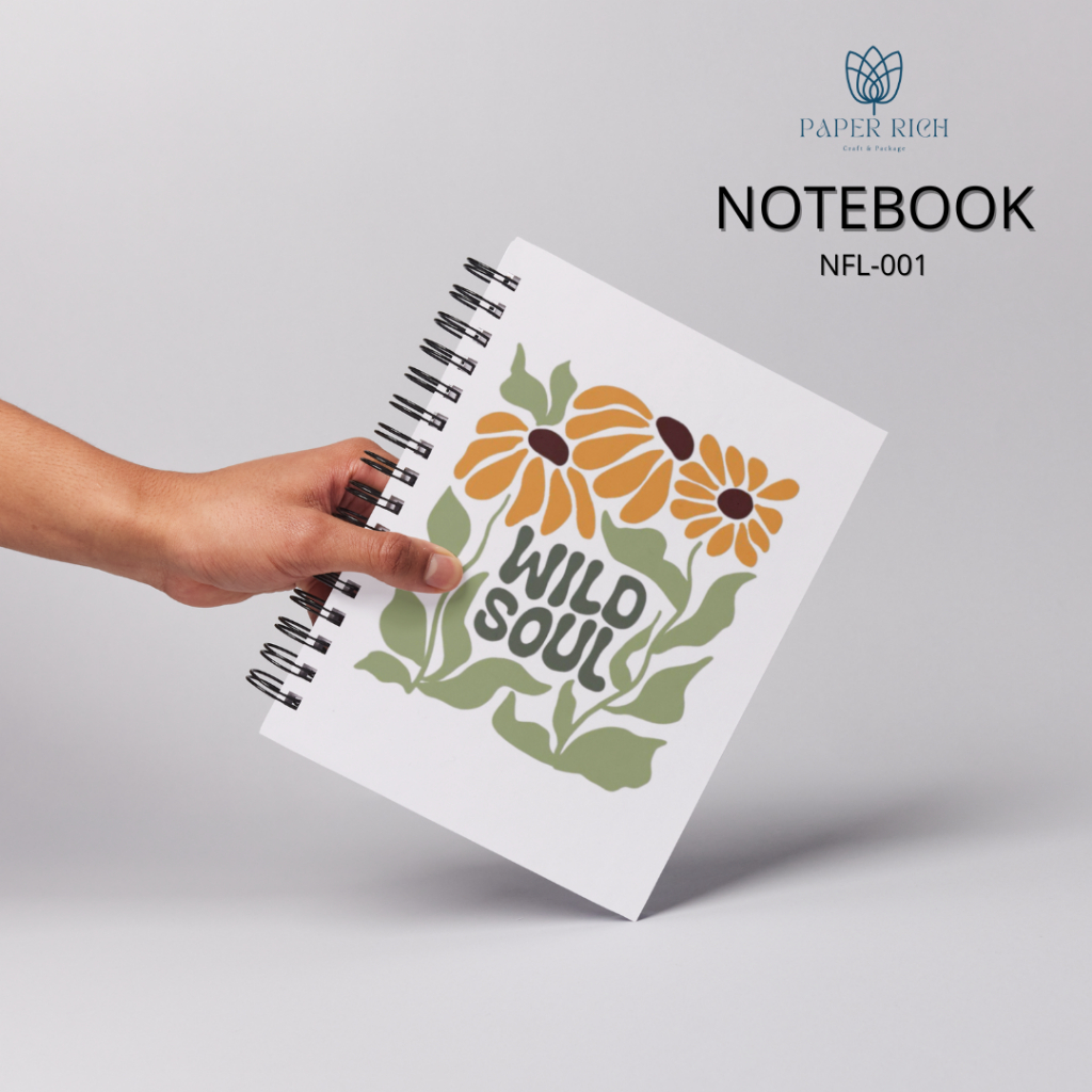 

Notebook Motif A5 / Buku Catatan / Buku Harian Estetik Diary Journal Paper Rich