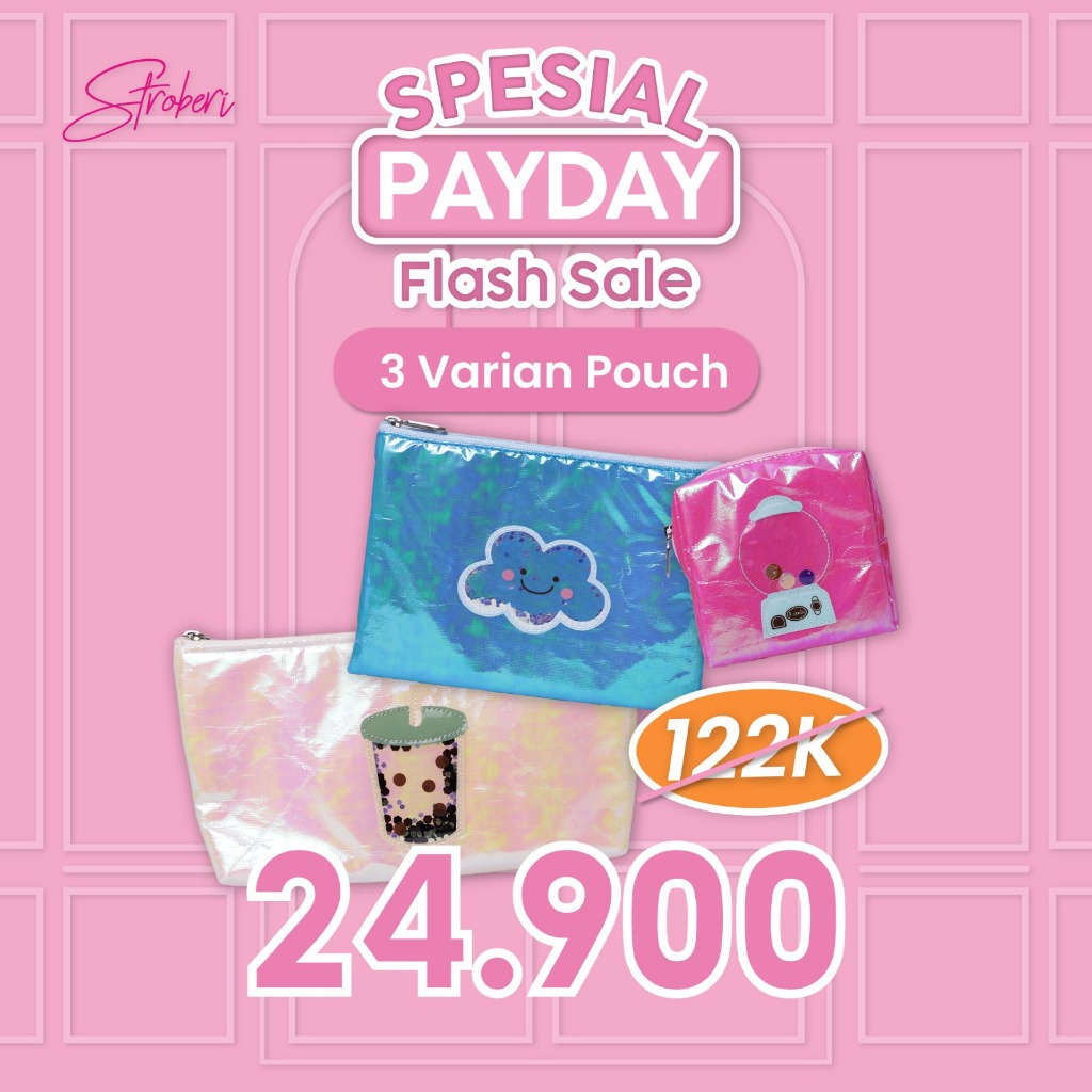 

Stroberi Special Payday Sale : Complete Stationery Set