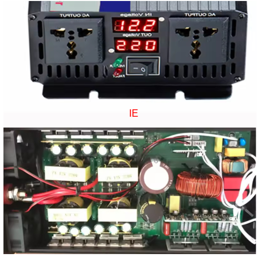 IE Inverter Beban Mobil Inverter Tenaga Surya 4000W/5000W/5500W/3000W DC 12/24/48/60V/72V KE AC 220V