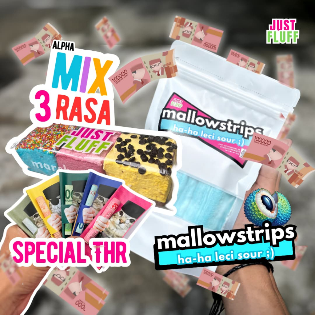 

MARSHMALLOW RAMADHAN SERIES JUSTFLUFF SPECIAL THR [HALAL]