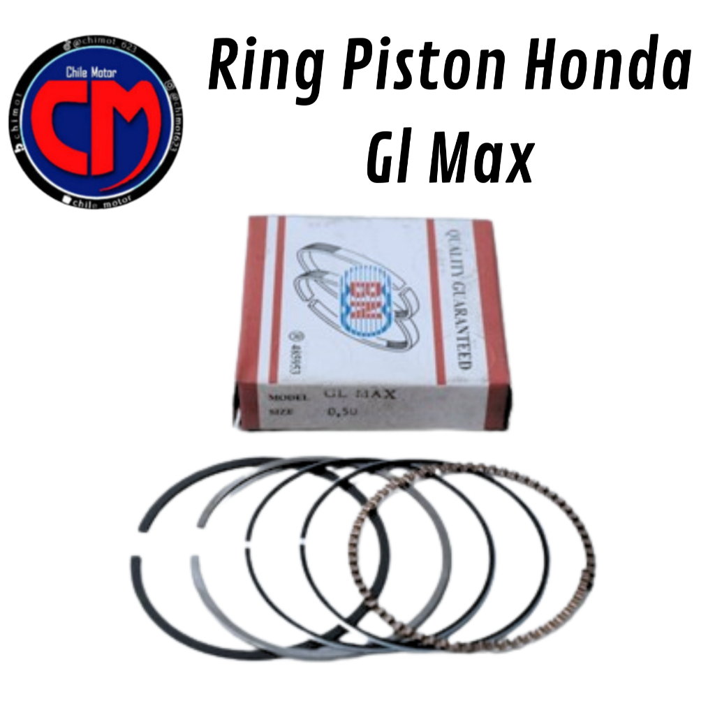 Ring Piston Seher Honda Glmax Gl Max Glpro Gl Pro  Neotech Neotec Mega Pro Megapro Lama primus Tiger