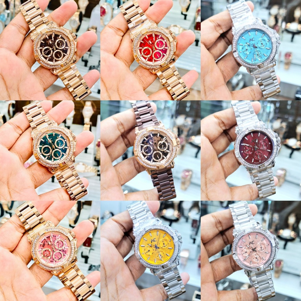 JAM TANGAN WANITA ALEXANDRE CHRISTIE AC 9205 AC9205 ROSEGOLD SAPPHIRE ORIGINAL GARANSI RESMI