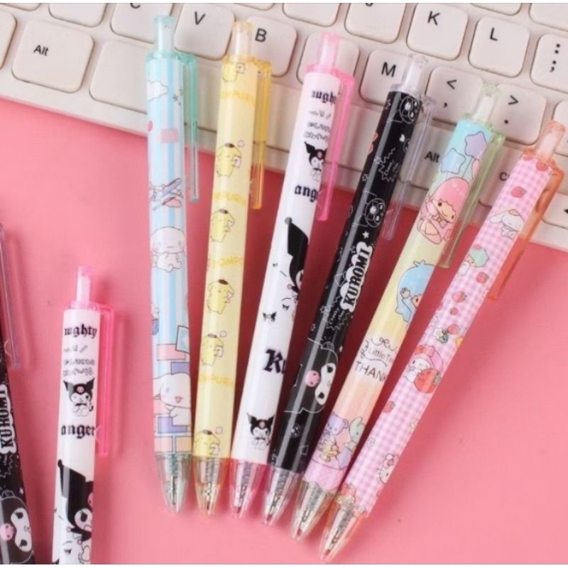 

PULPEN GEL KARAKTER 6in1 - Pulpen Lucu Gel tinta hitam - Pulpen Cair Kartun - Cartoon Gel Pen - Pulpen Hitam Lucu Cute Pen Hitam Pena Hitam pen cair