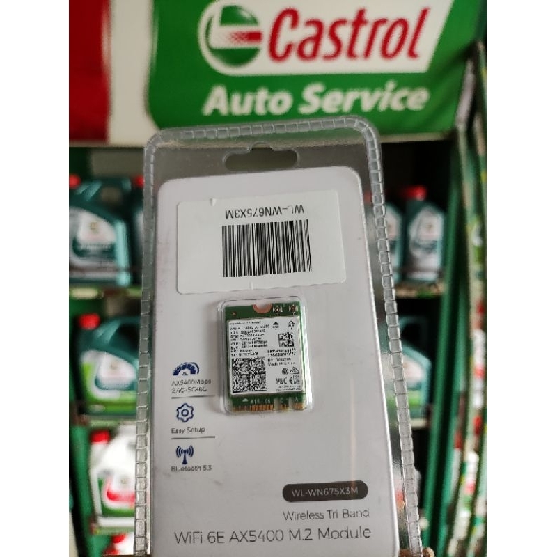 Modul Jaringan Nirkabel Wavlink WiFi 6E Intel AX210 Tri-Band AX5400