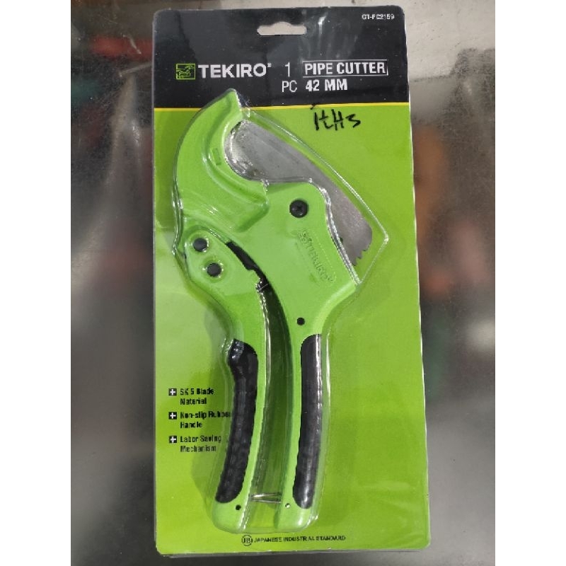 GUNTING PIPA PVC 42MM GAGANG KARET TEKIRO