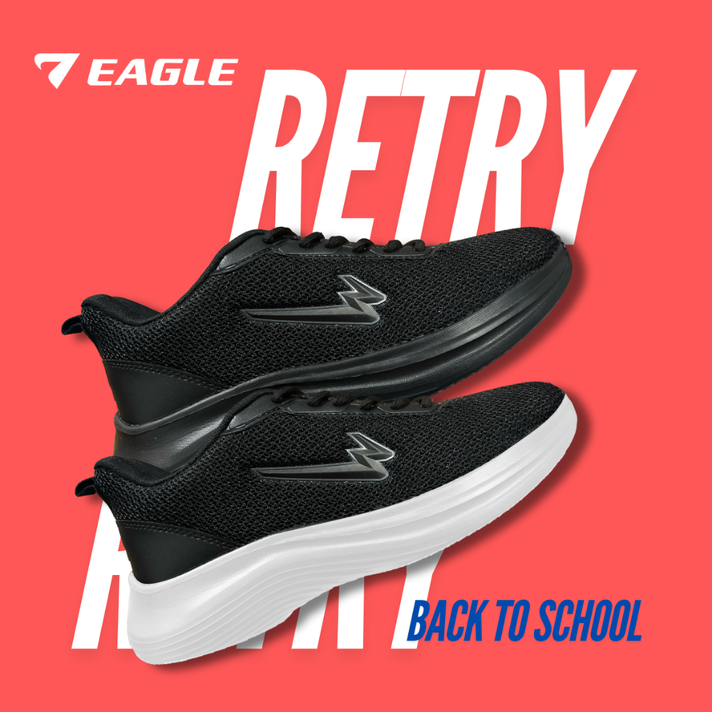 EAGLE RETRY SEPATU BTS SEKOLAH PRIA WANITA  ALLSUPERSTORE
