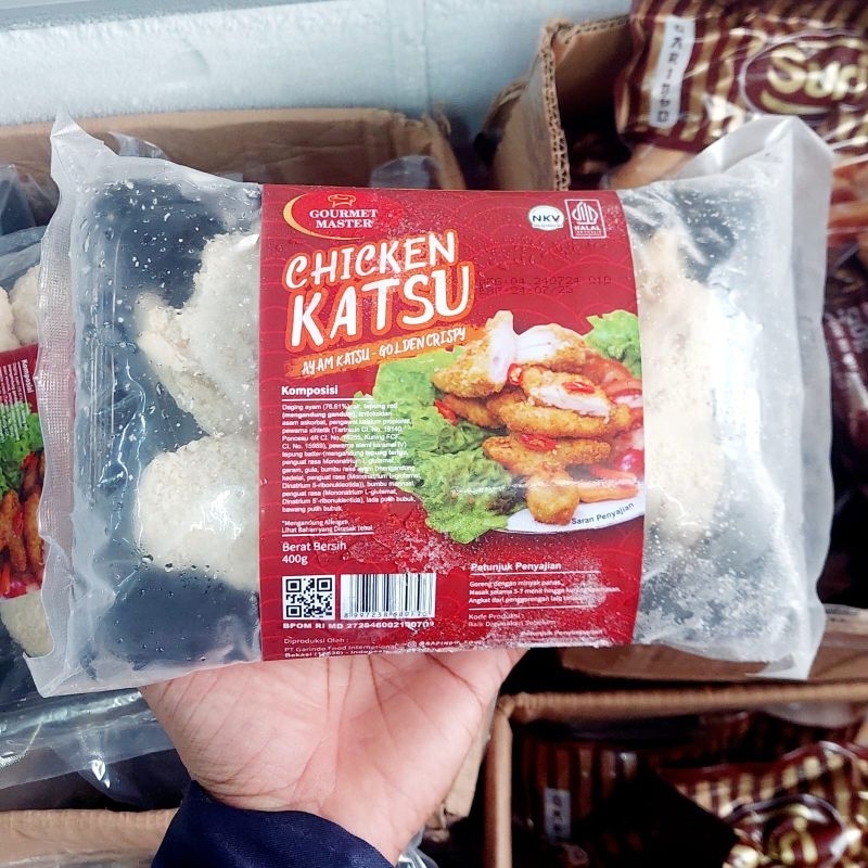 

CHICKEN KATSU GROUMENT MASTER 400gr! FROZEN FOOD CHICKEN KATSU