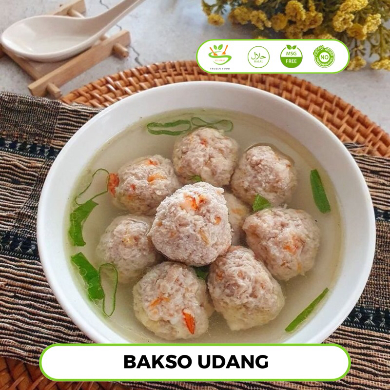 

Bakso udang premium isi 18 no msg, no pengawet - Supplier HOREKA