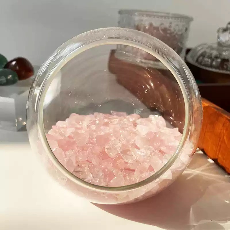 Batu Kristal Kuarsa Mawar DIY