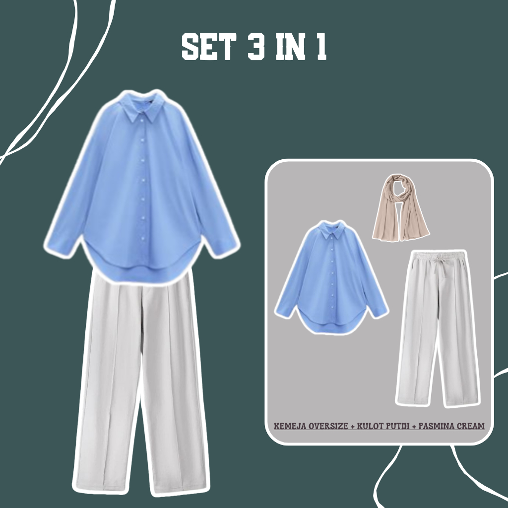 Setelan Wanita Kantoran | Baju Set Formal & Modis