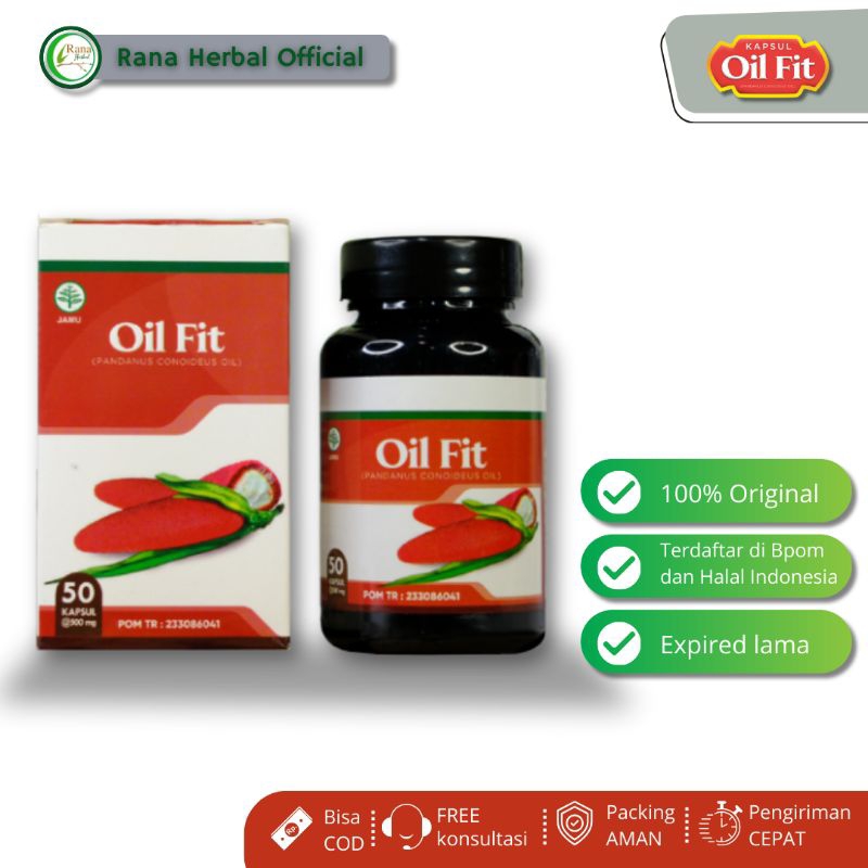 Oil Fit - kapsul buah merah papua oilfit - Original oilvit oil fit