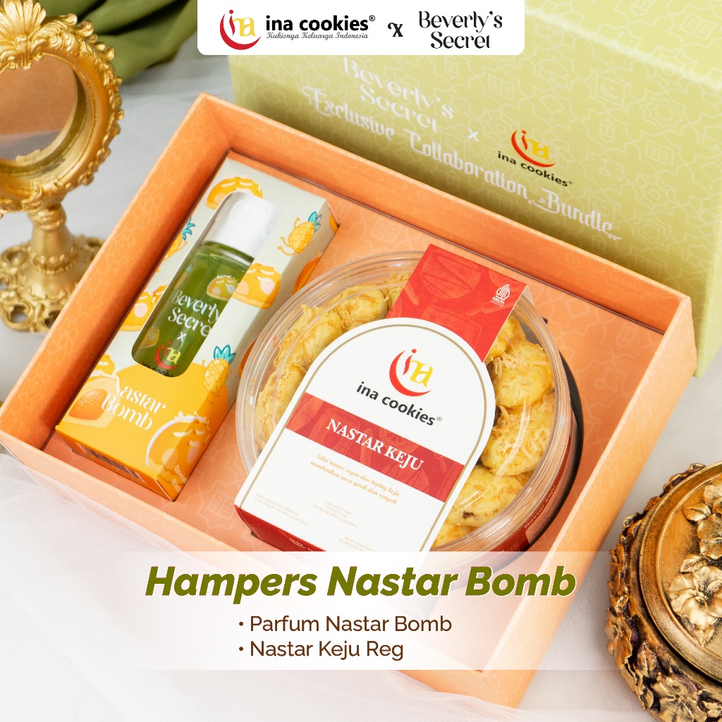

[LIMITED] Special Hampers Nastar Bomb Ina Cookies X Beverly's Secret