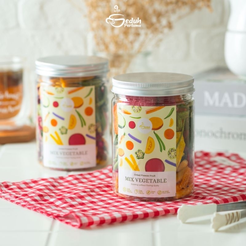 

Mix Dried Freeze Vegetable/Cemilan Sayuran Kriuk