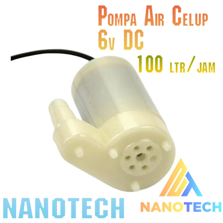 Water Pump Pompa Air Celup Dorong 6v DC