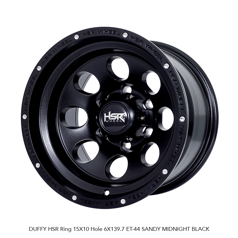 VELG MOBIL OFFROAD RING 15 HSR WHEEL DUFFY LEBAR 10 FORTUNER,STRADA,RANGER