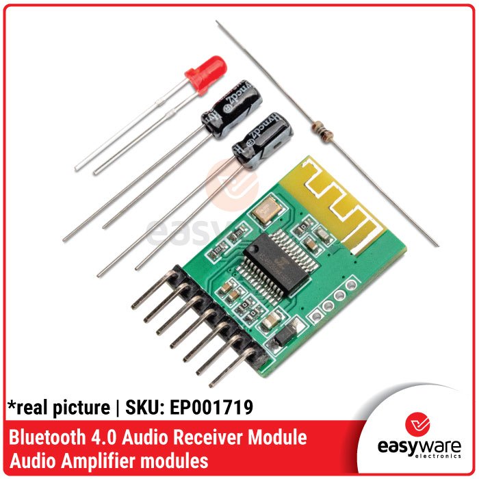 Bluetooth 4.0 audio receiver module Wireless Audio Power Amplifier Stereo