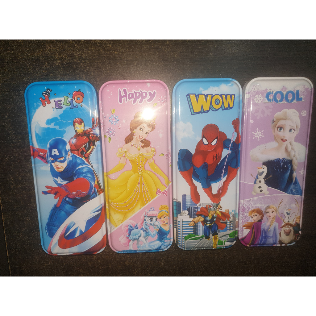 

Kotak Pensil Kaleng FANCY / Dosgrep Karakter / Pencil Case CARTOON AD 133