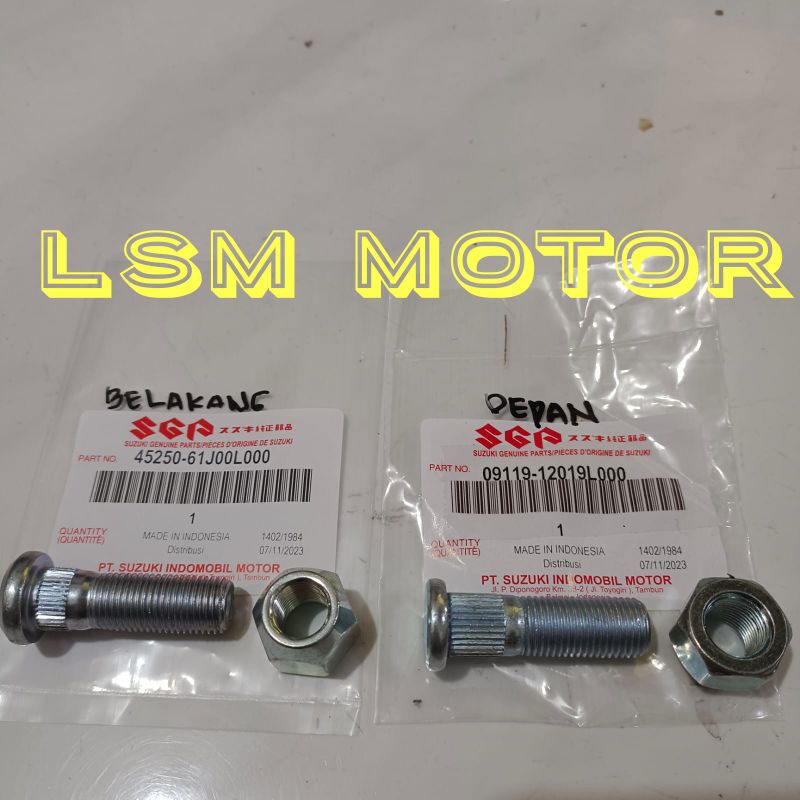 baut roda mur roda belakang APV Maven