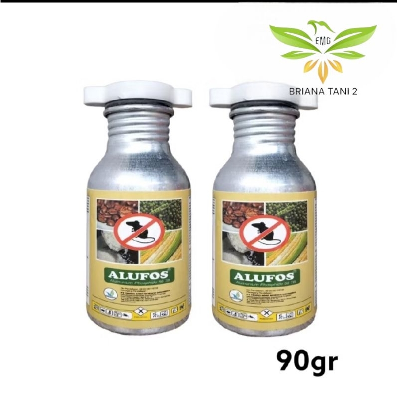 OBAT TIKUS AMPUH ALUFOS 56 TB isi 90gr Rodentisida Alumunium Phosphide Tablet Pembasmi Tikus Kutu Ha