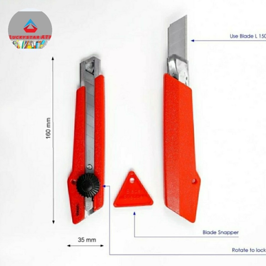 

Cutter Besar Joyko L-500 / Pisau / Pemotong