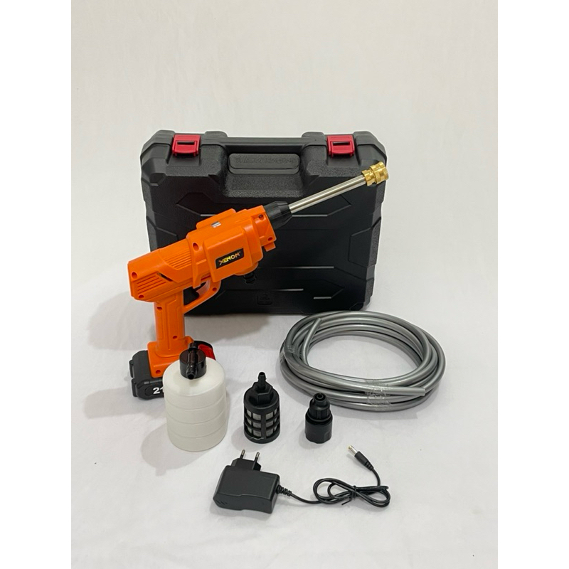jet cleaner cordless hpw21v xenon / jet cleaner  21v xenon / mesin cuci steam motor mobil xenon