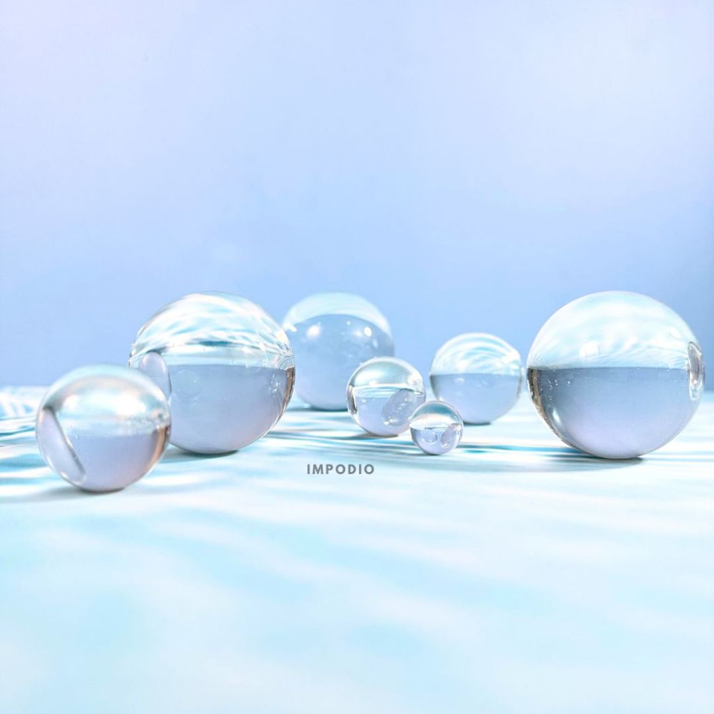 READY IMPODIO Bola Kristal Fotografi - Crystal Ball Artificial Props foto - Round es jumbo