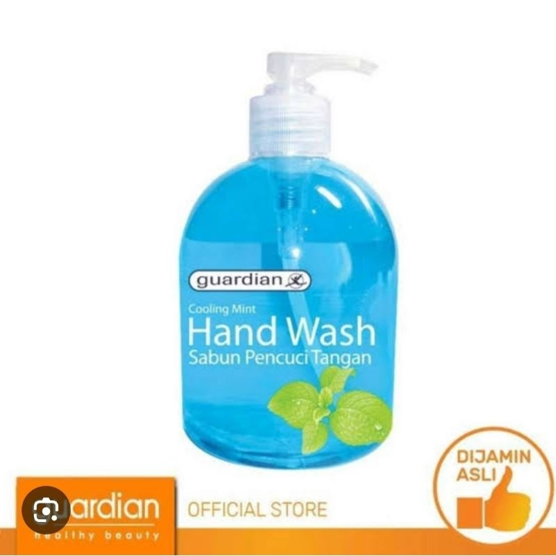 Guardian Hand Wash Cooling Mint Pouch/ Refill Sabun Cuci Tangan Botol Bottle