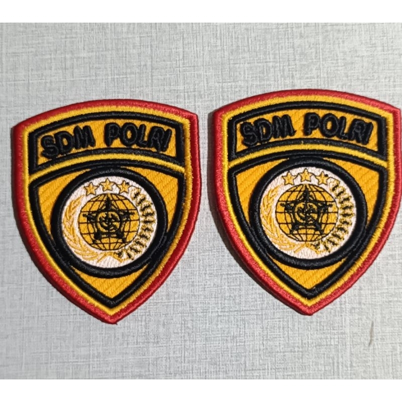 logo SDM polri timbul