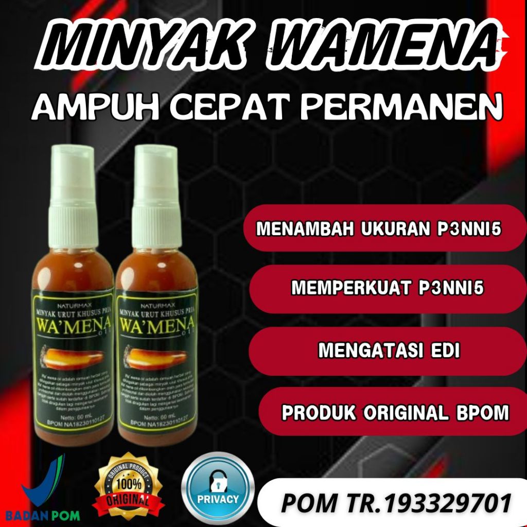 MINYAK WAMENA BPOM DAUN TIGA JARI MINYAK HERBAL TRADISIONAL ORIGINAL