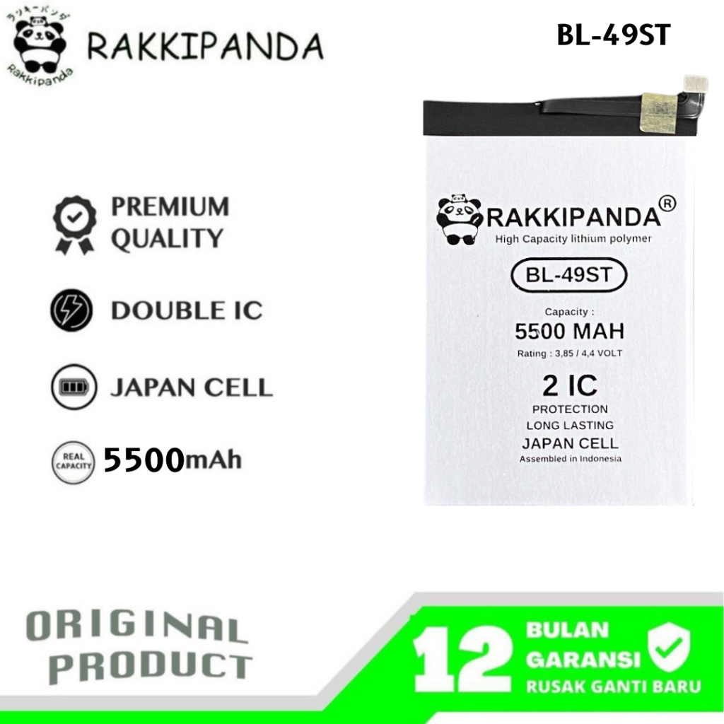 RakkiPanda - BL-49ST Tecno Spark 10 / Spark 10 Pro / Spark 20 / Spark 20C Batre Batrai Baterai