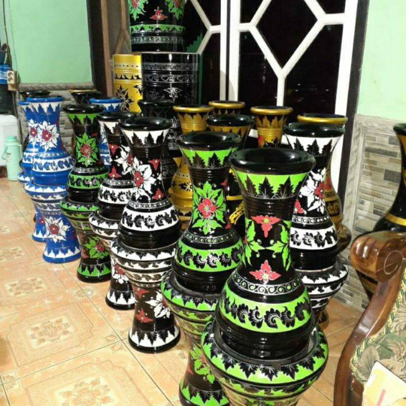 Dumbuk Pinggang Batik 8in