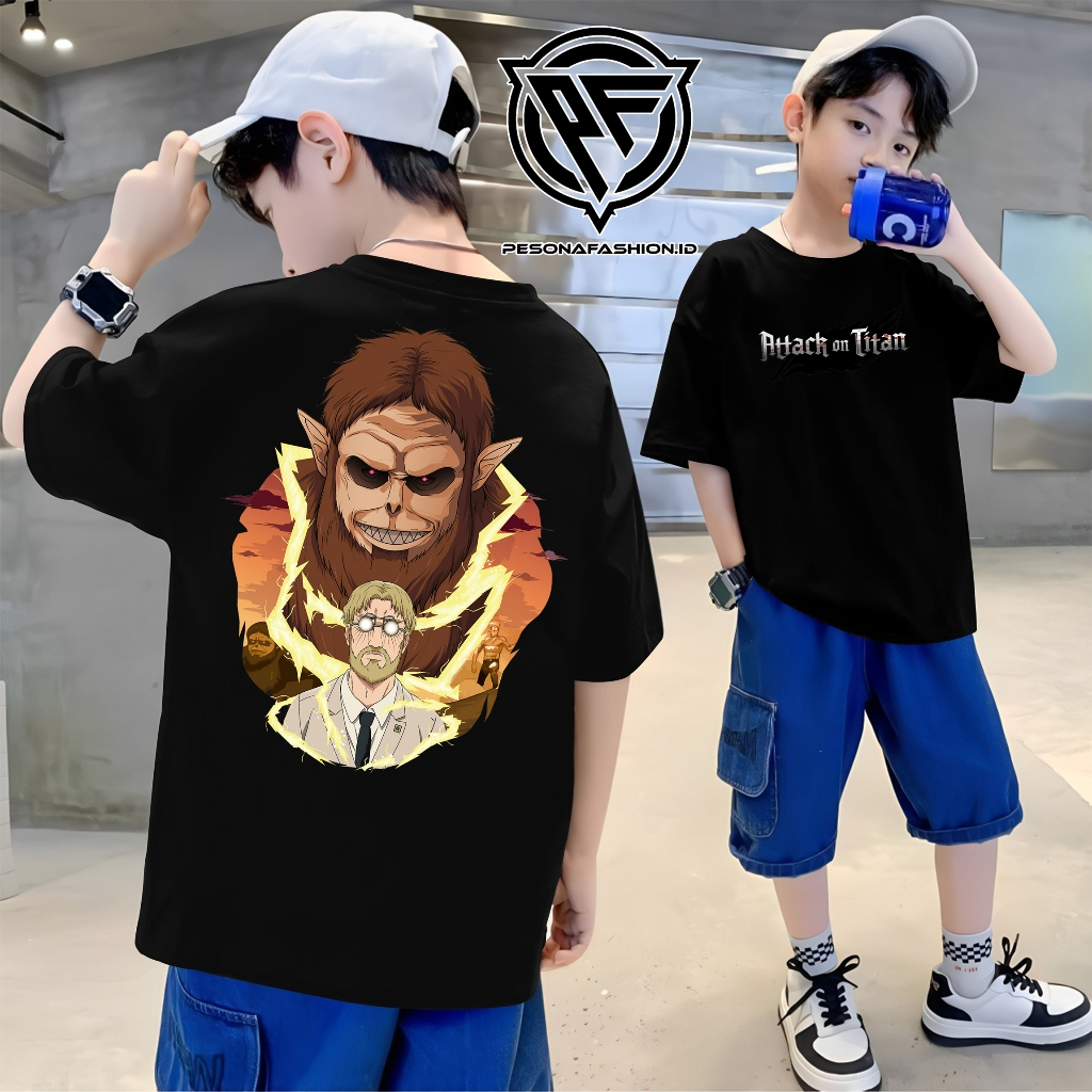 KAOS ANAK ZEKE YEAGER MARLEY ELDIAN YEAGERIST ATTACK ON TITAN BAJU JEPANG ANIME MANGA T-Shirt