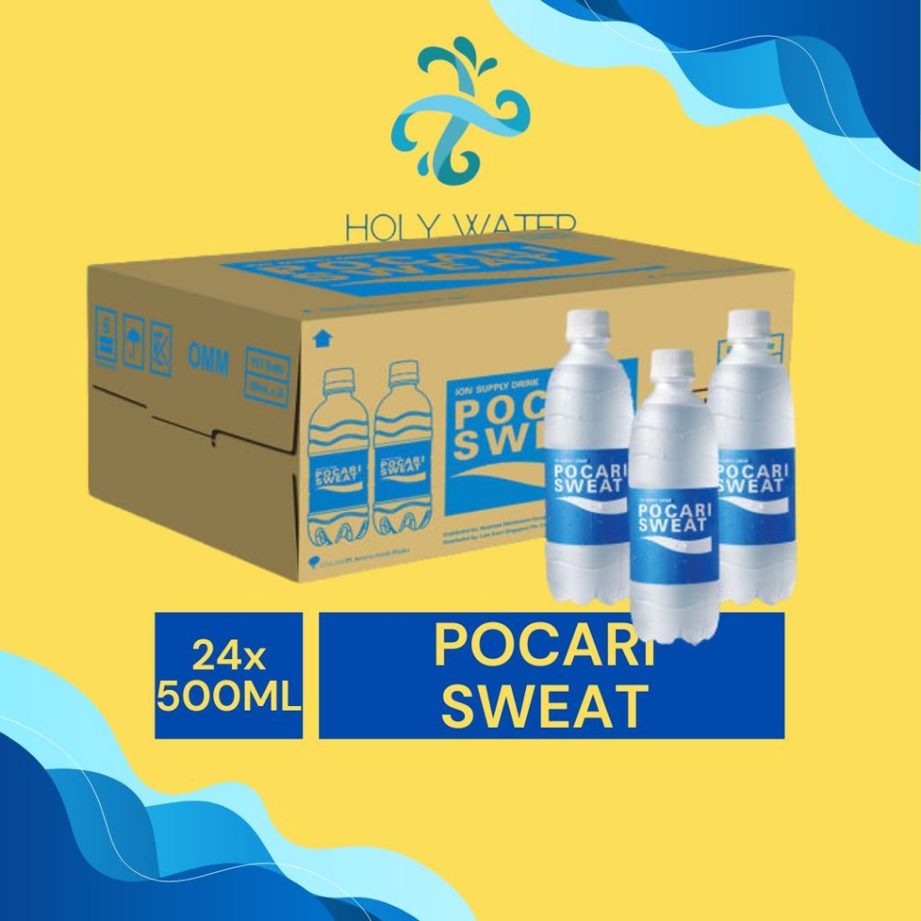 

(INSTANT / SAMEDAY) POCARI SWEAT 500ML KEMASAN DUS DAN PAKET 6 BOTOL - READY POCARI, ION WATER 2 LITER, 500ML, 350 ML, KALENG 330 ML Air Minum Kemasan Botol Minuman