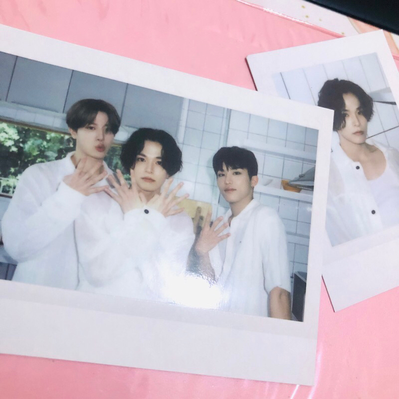 Treasure Polaroid Junghwan Jeongwoo Asahi + Asahi Set Treasure 4th Anniversary