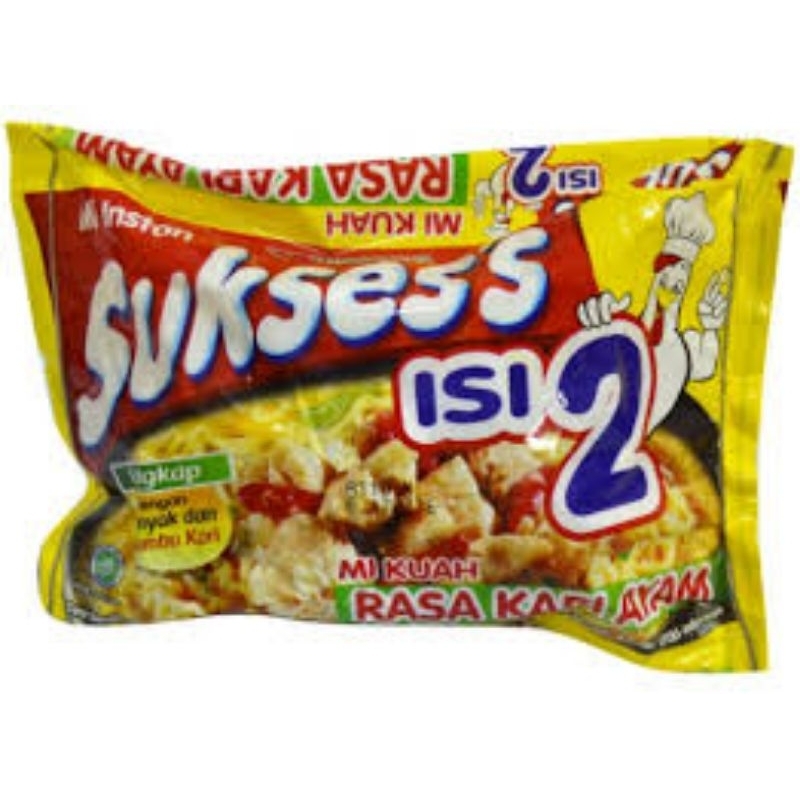 

MIE SUKSES ISI 2 KUAH KARI AYAM