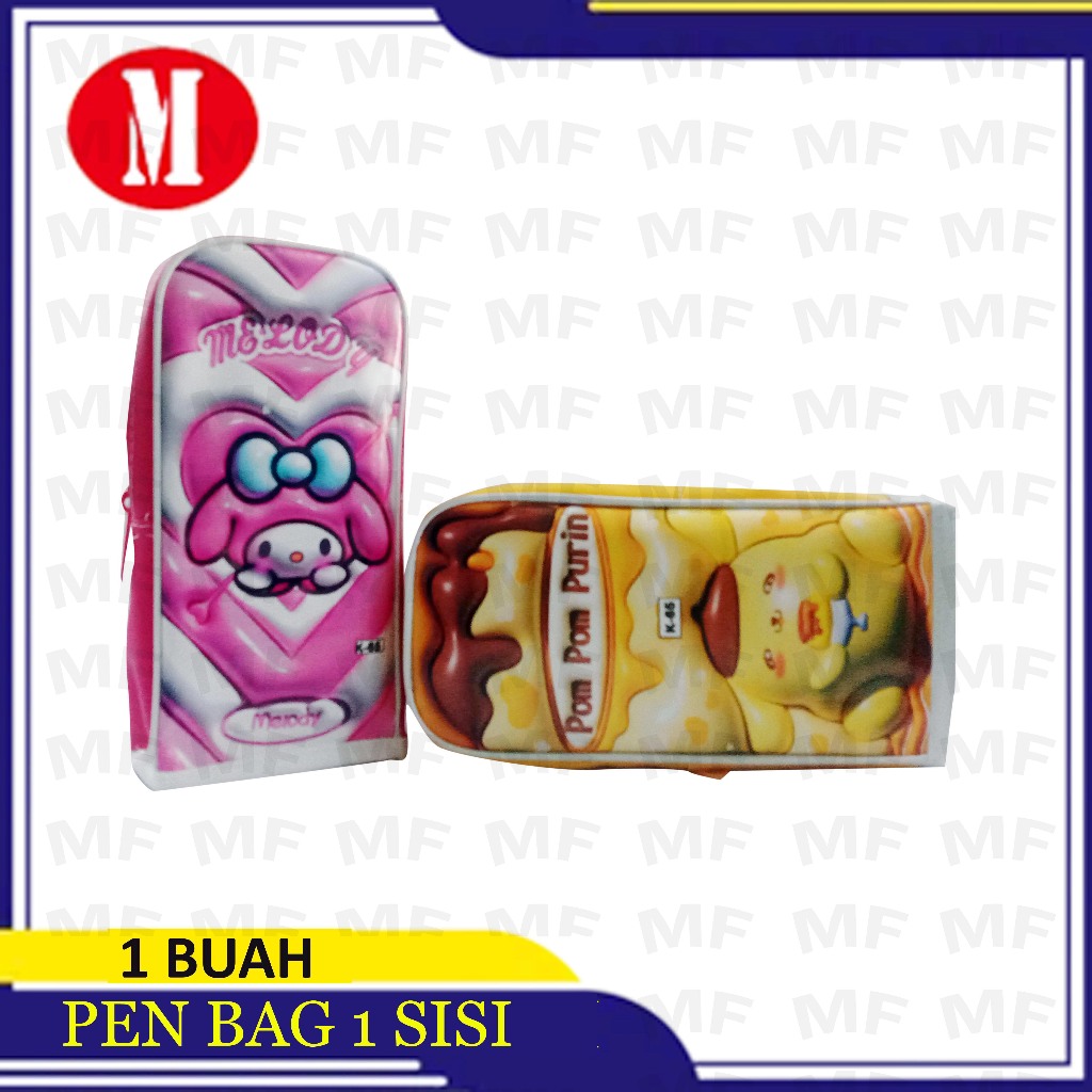 

Kotak Pensil Resleting Melody/Pompom Puri