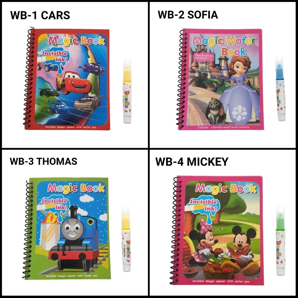 

MINIMOO_Magic waterbook / buku gambar pena air