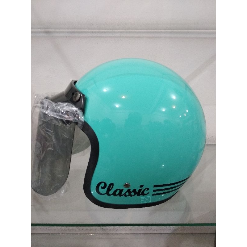 Helm BOGO hijau pastel