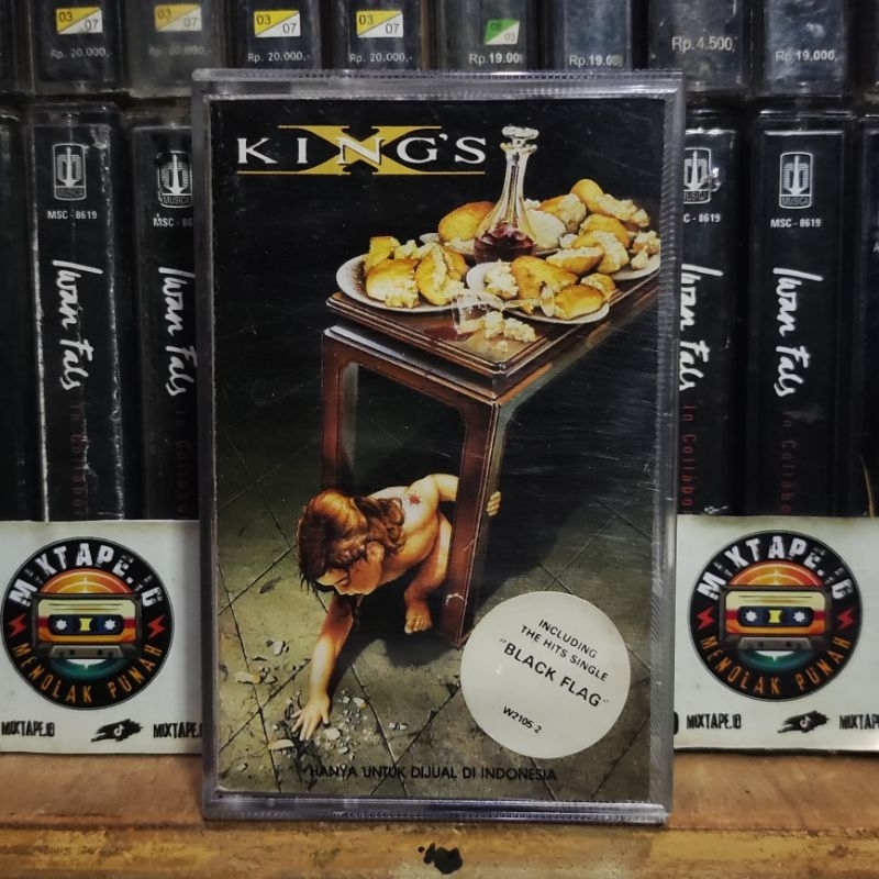 Kaset Pita - King's X - Radio Tape - Kaset - Radio - Pemutar Kaset - Retro - Classic - Cassette - Ca