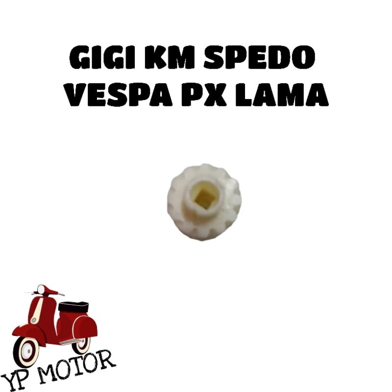 Gigi Spedo Spedometer Nanas KM Vespa PX P150X Sparepart Aksesoris Variasi Sukucadang Vespa