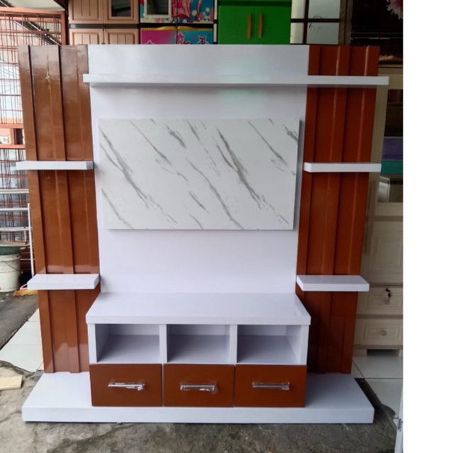 (KHUSUS KARAWANG) Bupet Tv / Meja Tv / Pajangan Tv / Rak tv