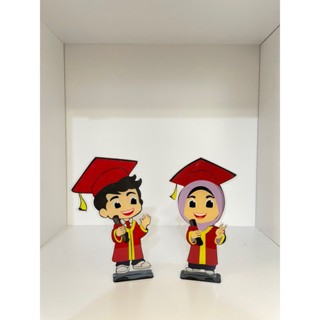 Piala Wisuda Anak Akrilik Plakat Wisuda Akrilik Piala Wisuda Akrilik Paud