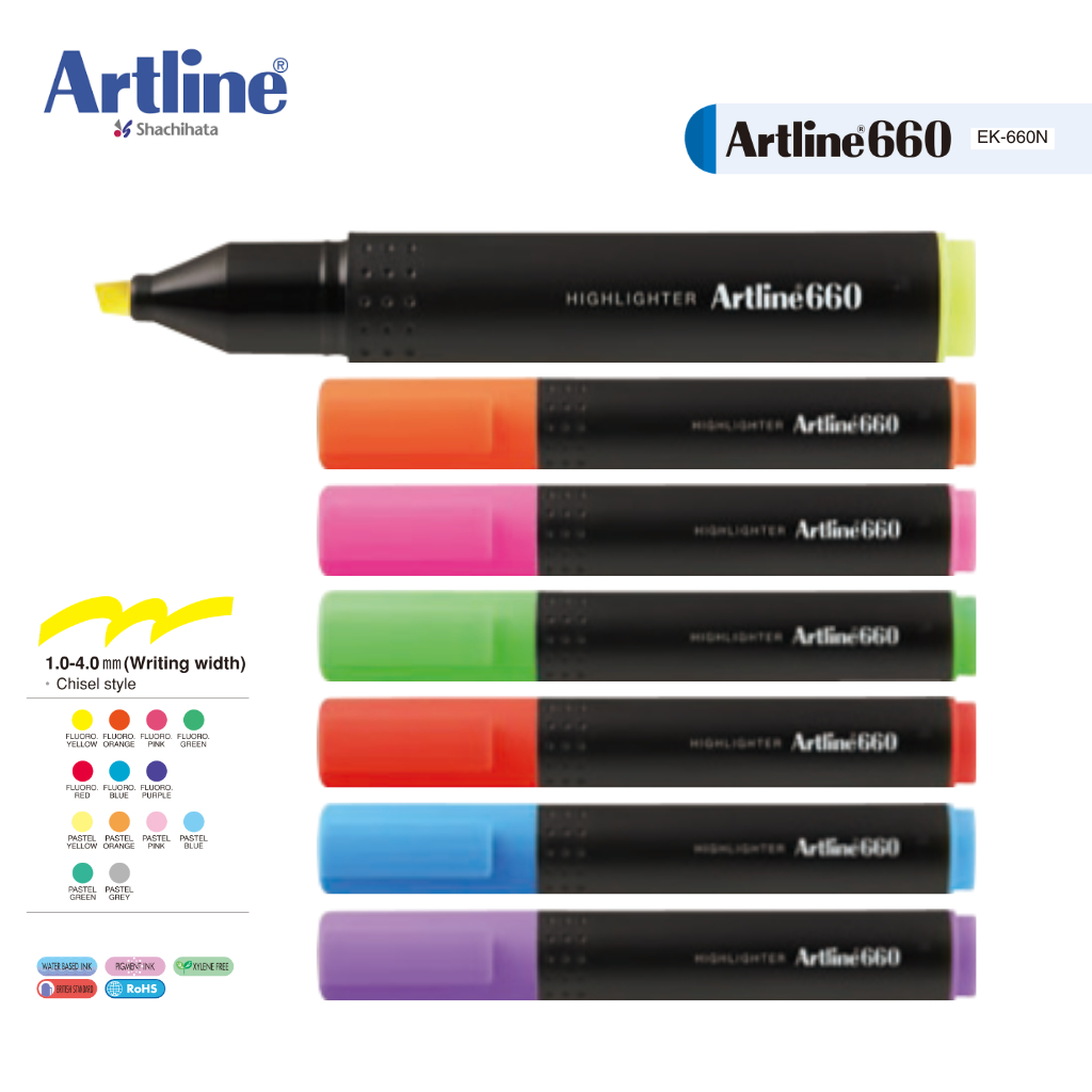 

Stabilo Highlighter Artline Fluorescent EK-660