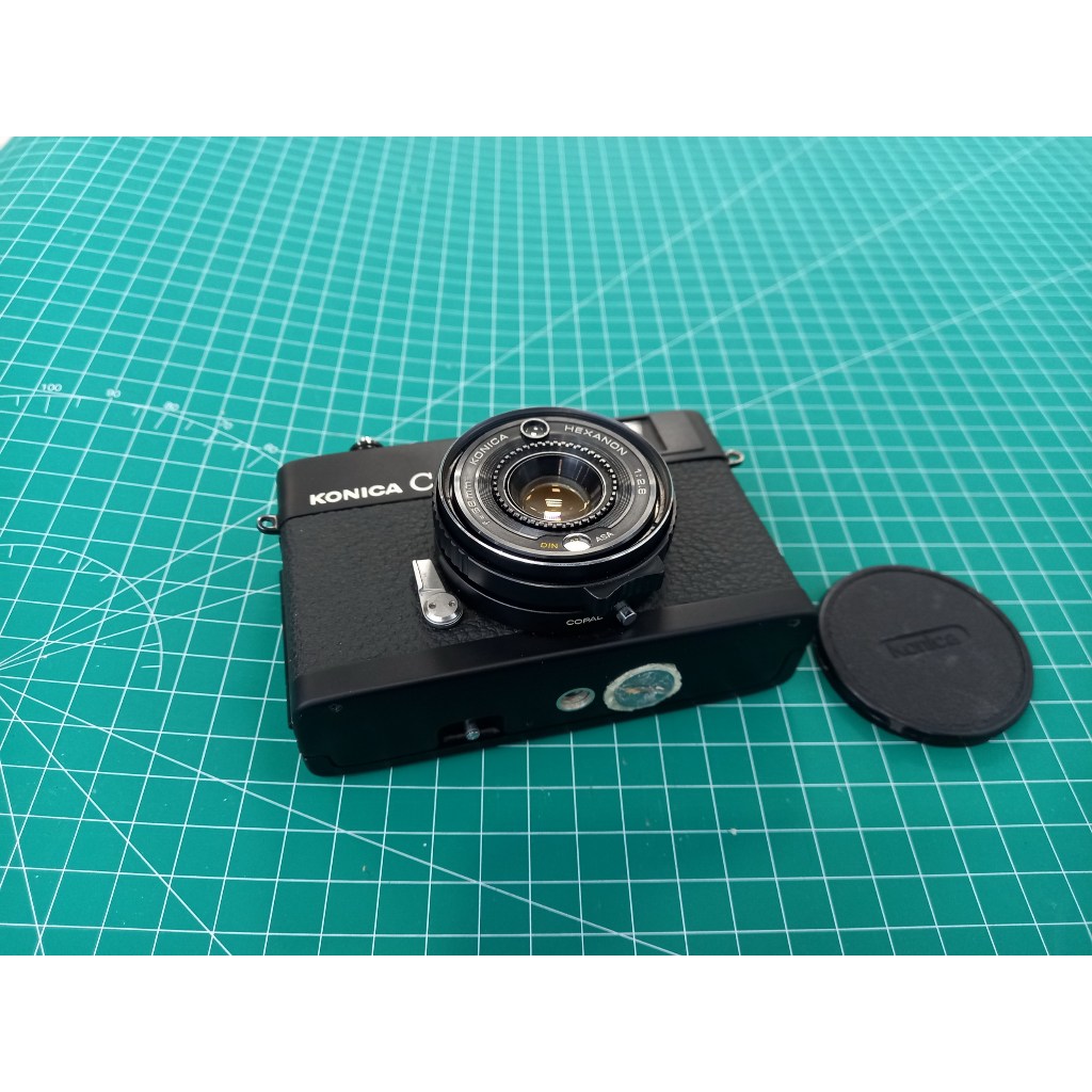 Konica C35 BLACK rangefinder big mini