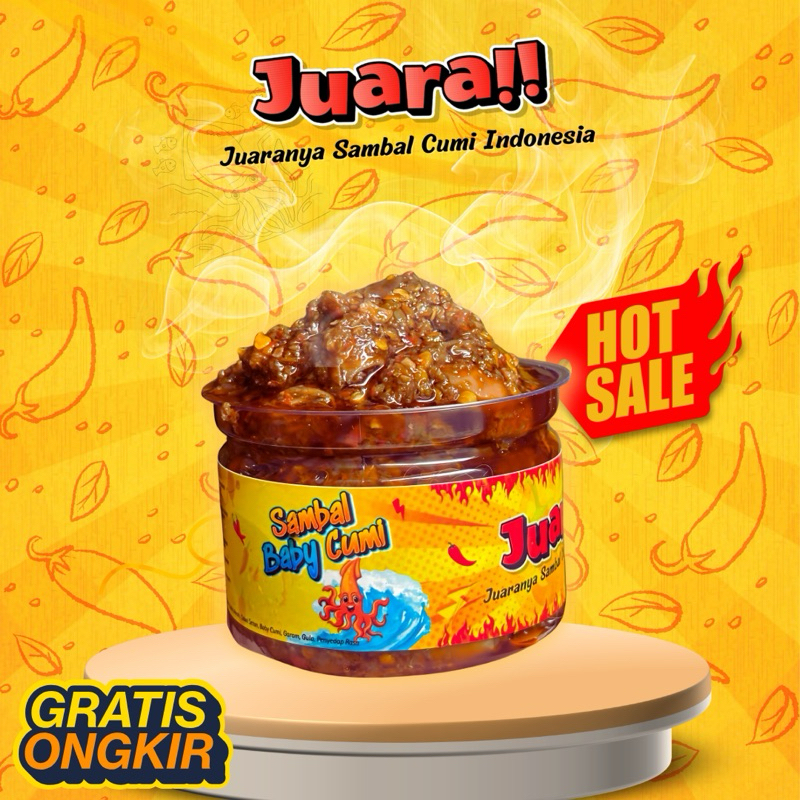 

SAMBAL CUMI PEDAS - SAMBEL CUMI JUARA!!