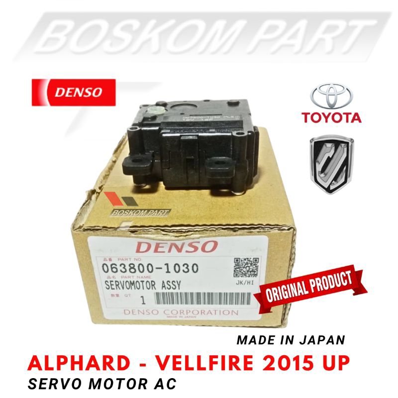 Motor Servo Ac Servo motor Alphard Vellfire Belakang 2015 up Denso Original