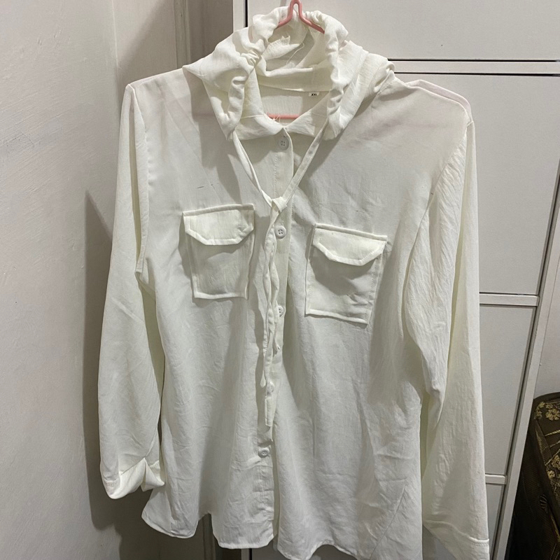 Kemeja Hoodie wanita